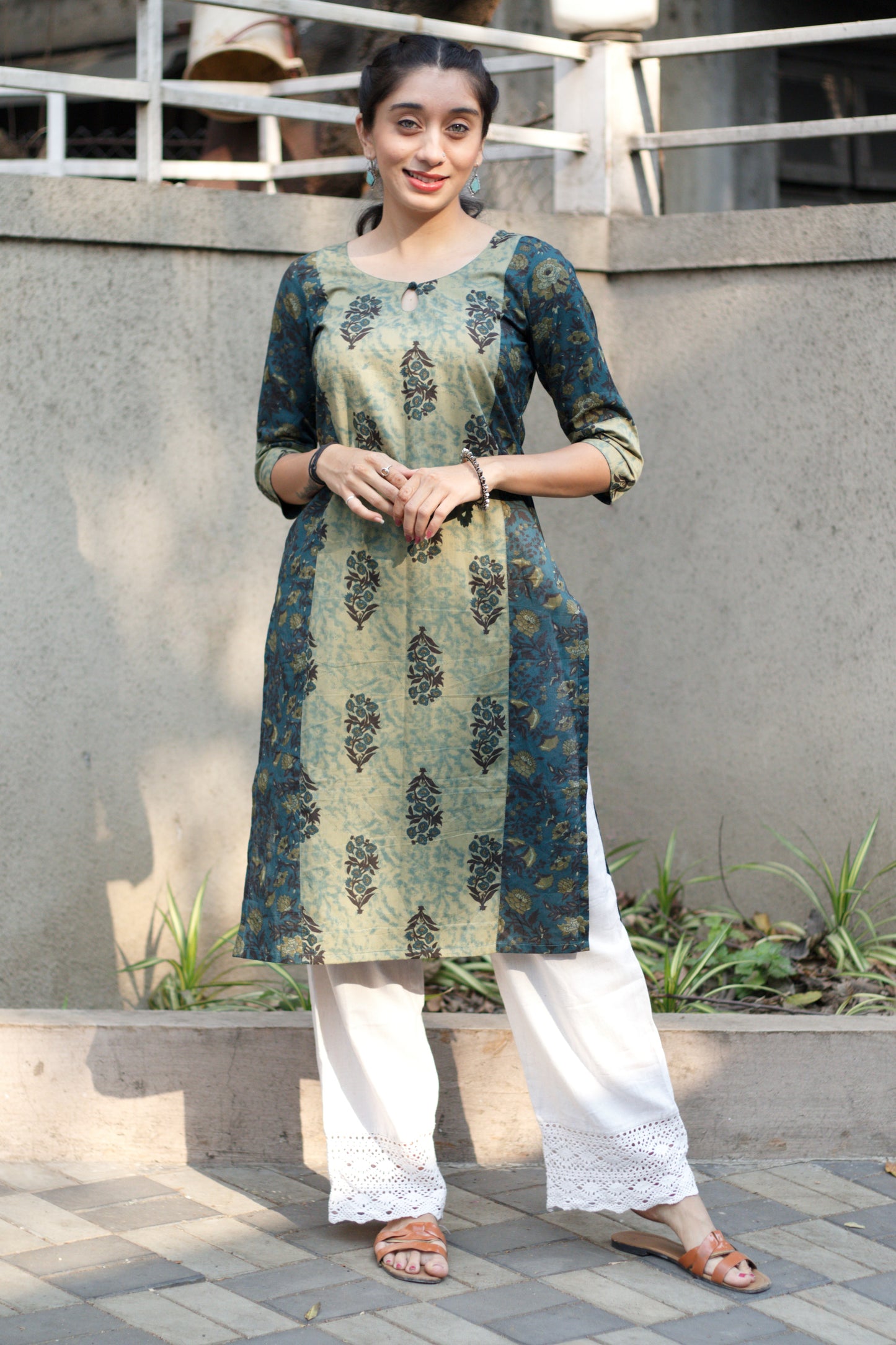 Emerald butta kurta