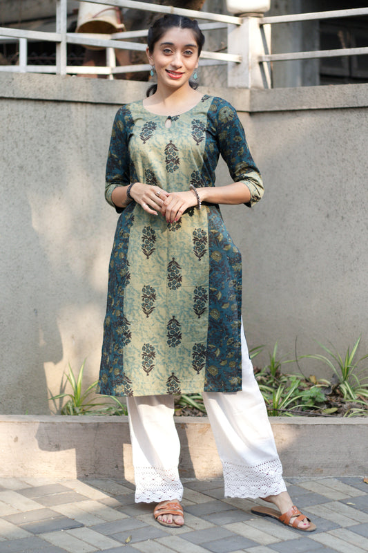 Emerald butta kurta