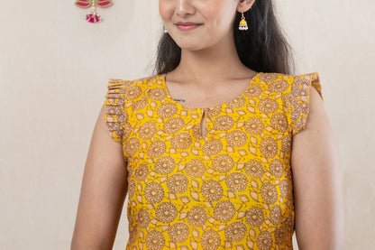 Sunny chanderi kurta