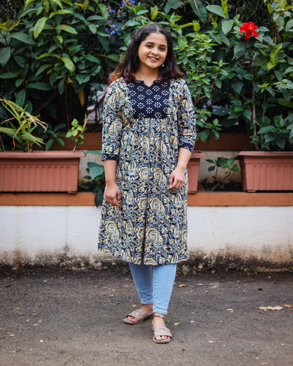 Cotton floral print