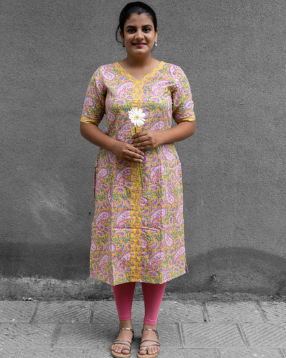 Cotton summer wear kurta 